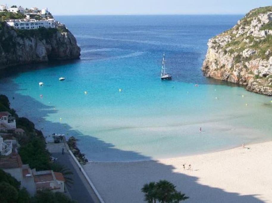 Precioso Apartamento Piscinas Cala En Porter Cala En Porter  Exterior foto