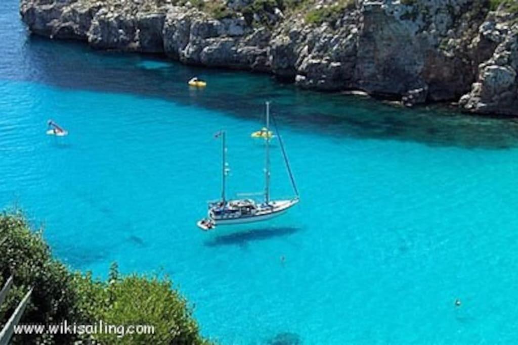 Precioso Apartamento Piscinas Cala En Porter Cala En Porter  Exterior foto